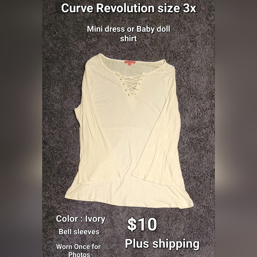 Bell sleeved dress